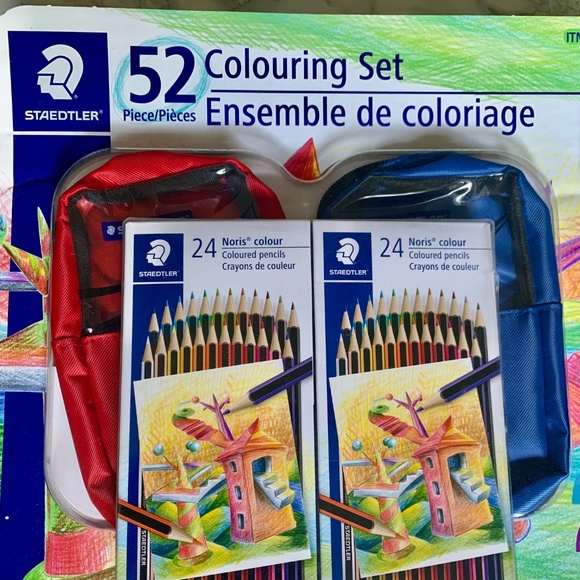 STAEDTLER 52-Piece Colouring Set NEW - Picture 3 of 6
